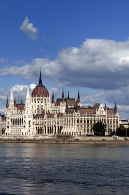 Budapest, az Országház (Parlament)-stock-foto
