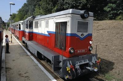 Budapest, Gyermekvasút-stock-foto