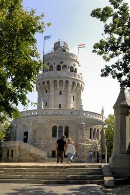 Budapest, Erzsébet-kilátó-stock-foto
