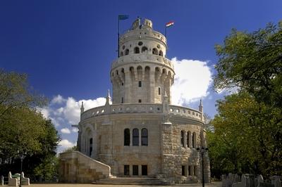 Budapest, Erzsébet-kilátó-stock-foto