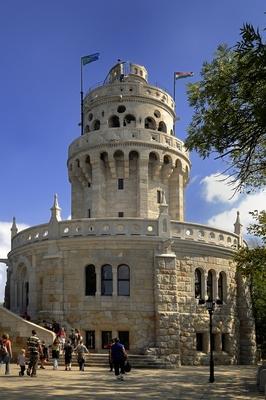 Budapest, Erzsébet-kilátó-stock-foto