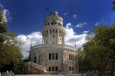 Budapest, Erzsébet-kilátó-stock-foto