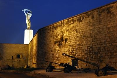 Budapest, Citadella-stock-foto