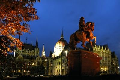 Budapest, Országház (Parlament)-stock-foto