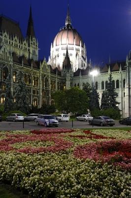 Budapest, Országház (Parlament)-stock-foto