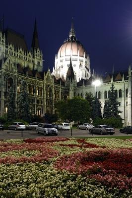Budapest, Országház (Parlament)-stock-foto