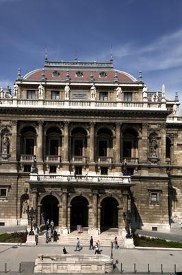 Budapest, Magyar Állami Operaház-stock-foto