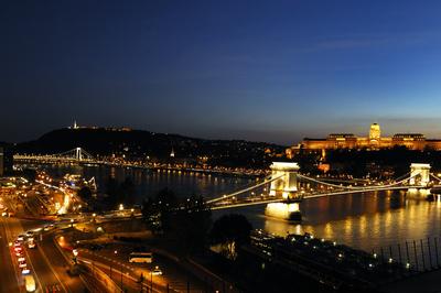 Budapesti panoráma-stock-photo
