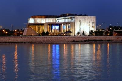 Budapest, Művészetek Palotája-stock-foto