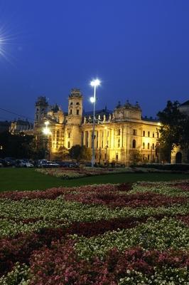 Budapest, Néprajzi Múzeum-stock-photo
