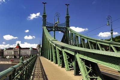 Budapest, Szabadság híd-stock-photo