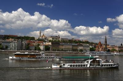 Budapesti panoráma-stock-foto