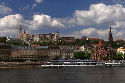 Budapesti panoráma-stock-foto