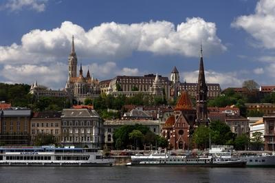 Budapesti panoráma-stock-foto
