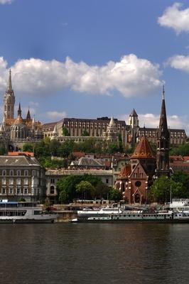 Budapesti panoráma-stock-foto