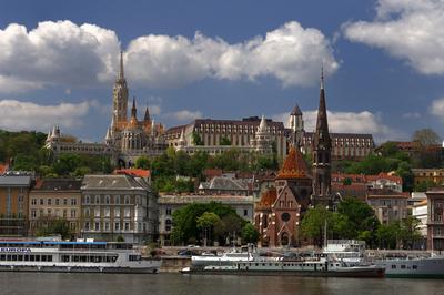 Budapesti panoráma-stock-foto