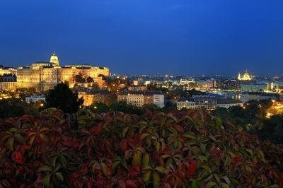 Budapesti panoráma-stock-foto