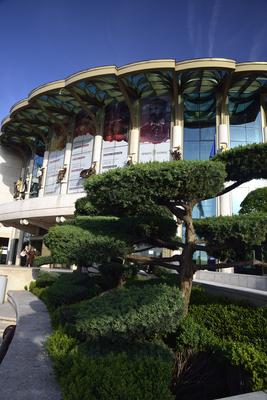 Budapest, Nemzeti Színház-stock-foto