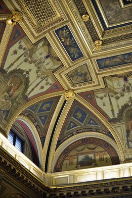 Budapest, Alexandra Könyvesház-stock-foto