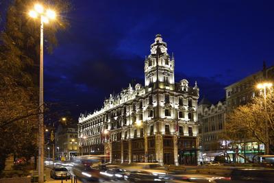 Budapest, Klotild palota-stock-foto