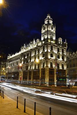 Budapest, Klotild palota-stock-foto