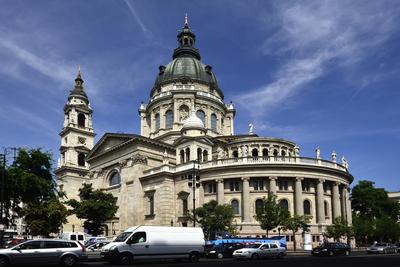Budapest, Szent István-bazilika-stock-foto