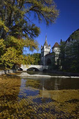 Budapest, Vajdahunyad vára-stock-foto