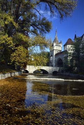 Budapest, Vajdahunyad vára-stock-foto