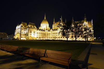 Budapest, Országház (Parlament)-stock-foto