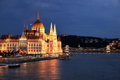 Budapest, Országház (Parlament)-stock-foto