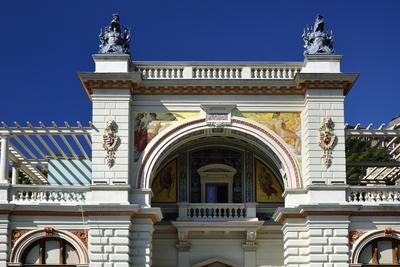 Budapest, Várkert Bazár-stock-foto