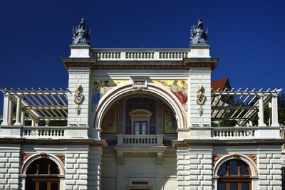 Budapest, Várkert Bazár-stock-foto
