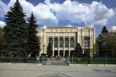 Budapest, Pesti Vigadó-stock-foto
