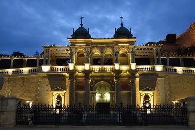 Budapest, Várkert Bazár-stock-foto
