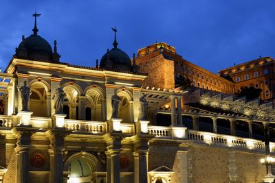 Budapest, Várkert Bazár-stock-foto