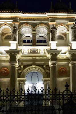 Budapest, Várkert Bazár-stock-foto