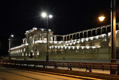 Budapest, Várkert Bazár-stock-foto