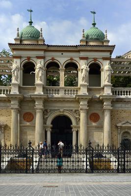 Budapest, Várkert Bazár-stock-foto