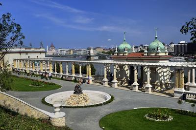 Budapest, Várkert Bazár-stock-foto