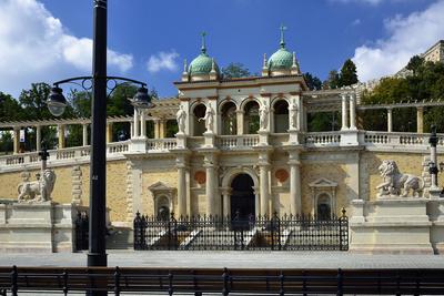 Budapest, Várkert Bazár-stock-foto