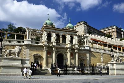 Budapest, Várkert Bazár-stock-foto