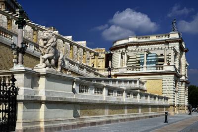 Budapest, Várkert Bazár-stock-foto
