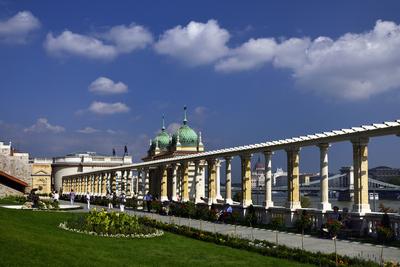 Budapest, Várkert Bazár-stock-foto