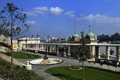 Budapest, Várkert Bazár-stock-foto