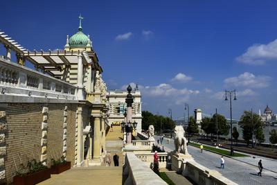 Budapest, Várkert Bazár-stock-foto