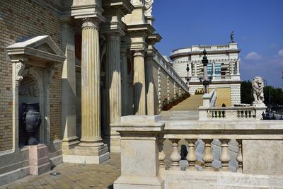 Budapest, Várkert Bazár-stock-foto