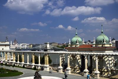 Budapest, Várkert Bazár-stock-foto