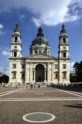 Budapest, Szent István-bazilika-stock-foto
