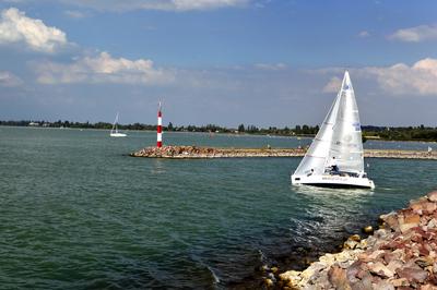 Balatonföldvár-stock-foto