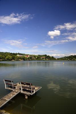 Bánki tó-stock-foto